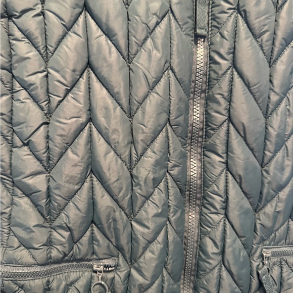 Coldwater Creek Teal Quilted Vest - Picture 3 of 7
